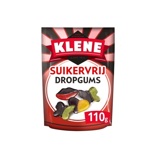 Klene dropgums suikervrij 110 gram