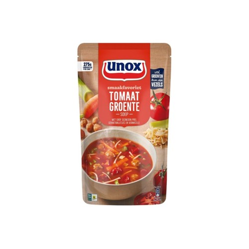 Unox soep in zak tomaten groente soep zak 570 ml