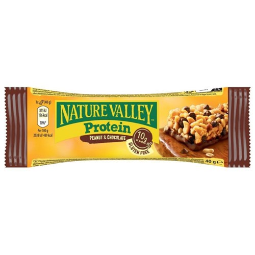 Nature Valley protein pinda chocolade 40 gr