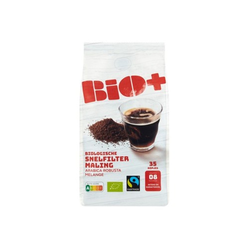 Bio+ Biologische snelfiltermaling biologisch zak 250 gram