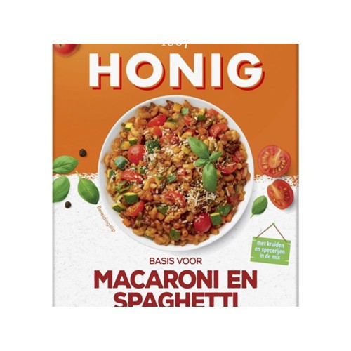 Honig basismix macaroni en spaghetti Doos 41 gram