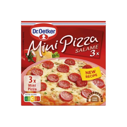 Dr. Oetker mini pizza salame 3x 300 gram