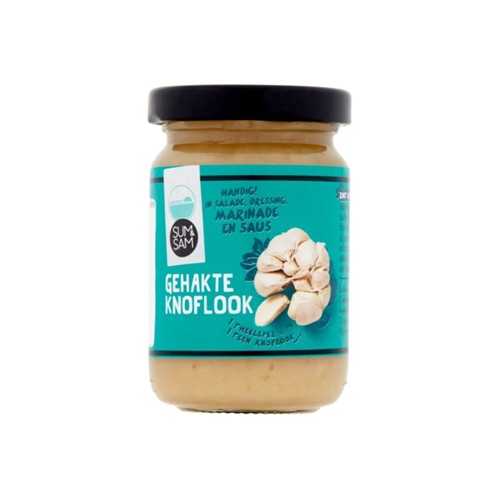 Sum & Sam gehakte knoflook 100 gram
