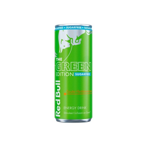Red Bull green edition sugarfree blik 250 ml