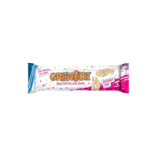 Grenade high protein bar birthday cake 60 gram