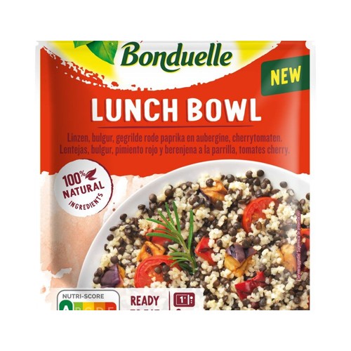 Bonduelle Lunch Bowl Bulgur en linzen Stazak 250 Gram