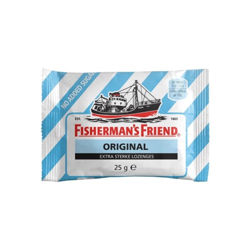 Fisherman's Friend keelpastilles original extra strong 25 gram
