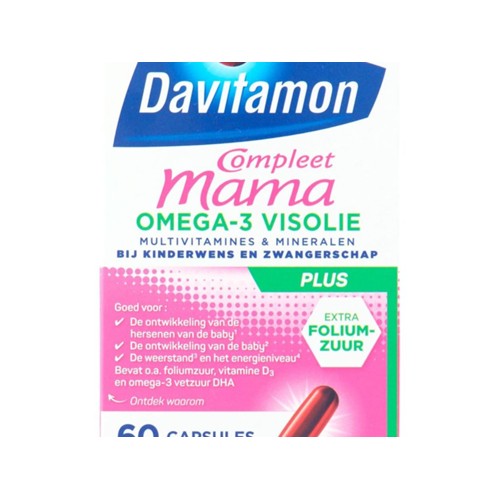 Davitamon AV compleet  mama + visolie 60 capsules