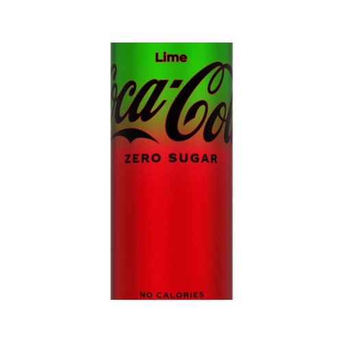 Coca Cola Zero Sugar Lime blik 250 milliliter