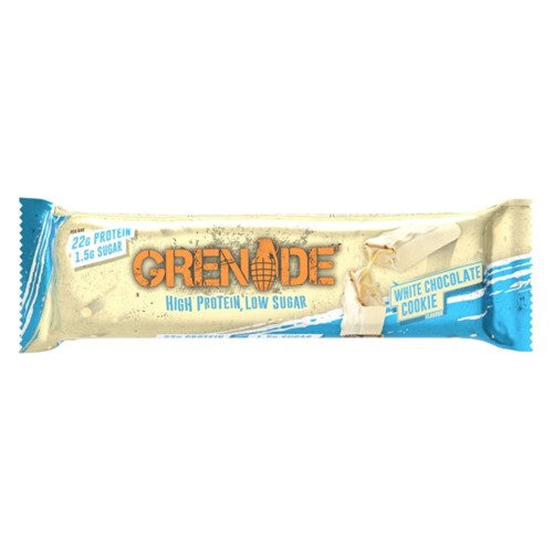 Grenade high protein bar white chocolate cookie 60 gram