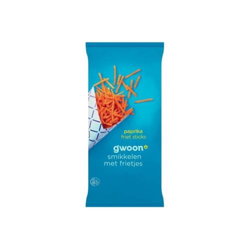 g'woon frietchips paprika 150g
