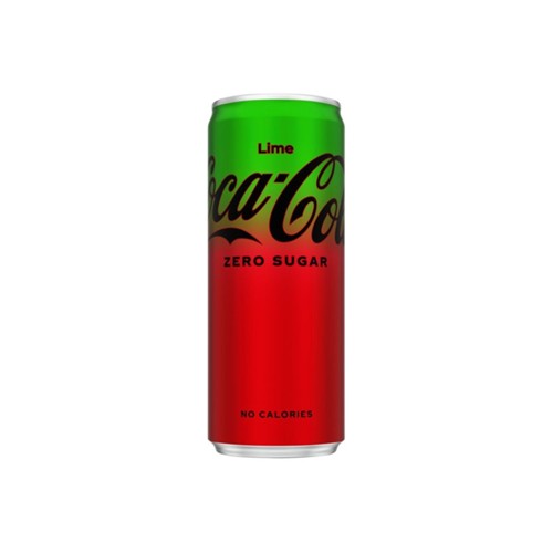 Coca Cola Zero Sugar Lime blik 250 ml