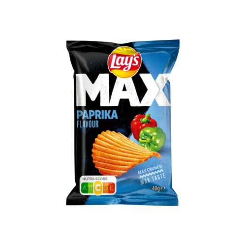 Lay's Max Ribbel Chips Paprika 40 gram