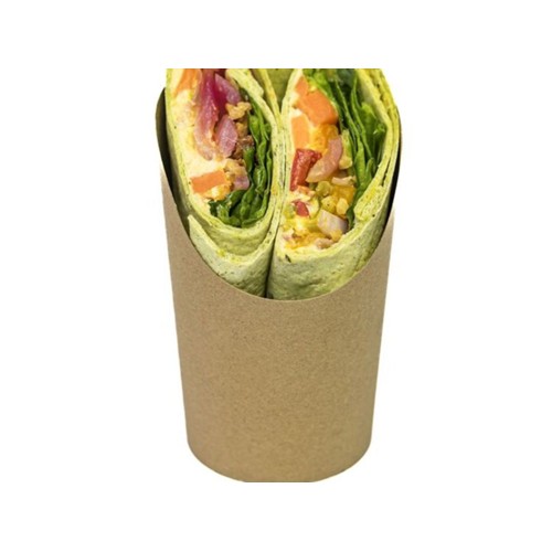Bloemcool vegan spinazie wrap hummus gegrilde groenten 190 Gram