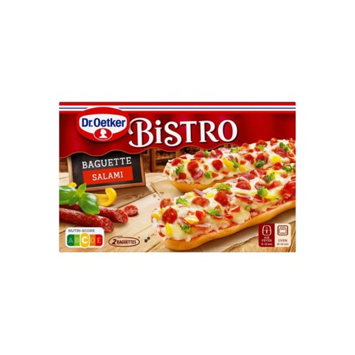 Dr. Oetker bistro baguette salami doos 250 gram