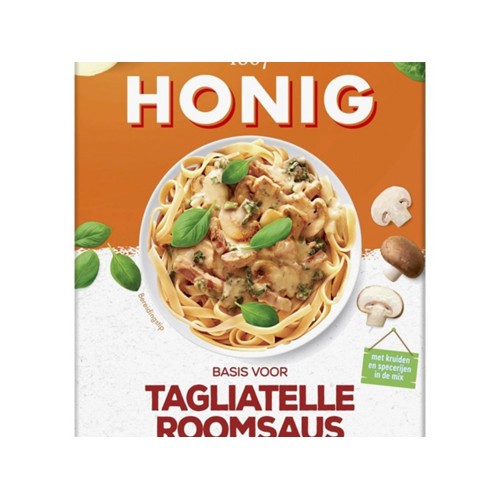 Honig basismix tagliatelle roomsaus Doos 62 gr