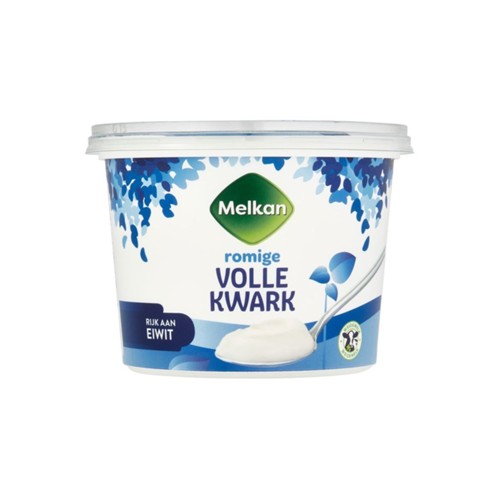 Melkan volle kwark 500 gram