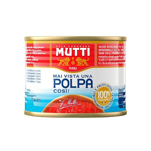 Mutti tomatenpulp fijn blik 210 gram
