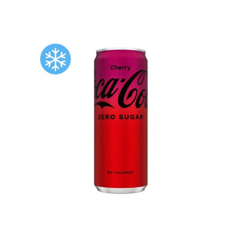 Coca Cola zero cherry blik 330 ml
