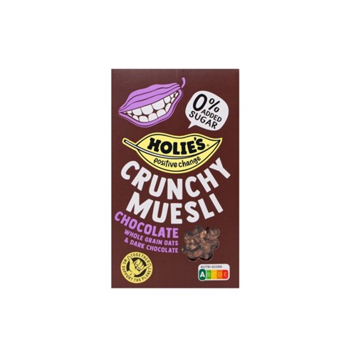Holie muesli crunchy chocolade 400 gr