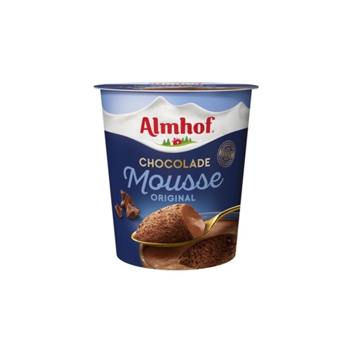 Almhof chocolademousse original 210 gram