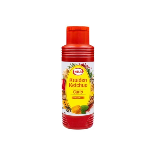 Hela ketchup curry original fles 300 ml