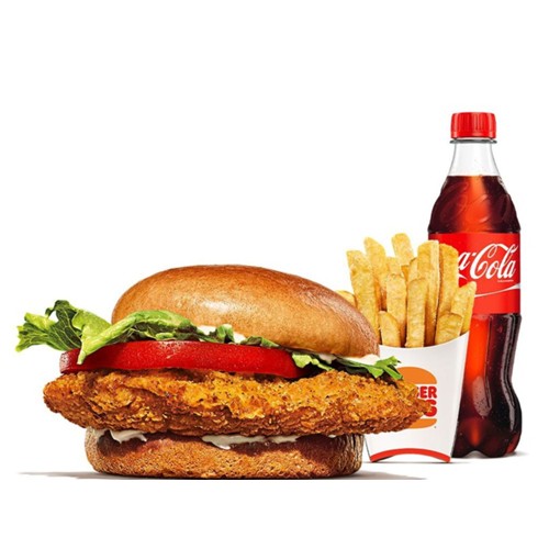 Crunchy Chicken Deluxe Menu