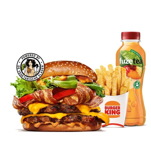 Veggie Crispy Bacon Chipotle Double Menu