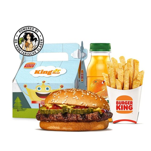 Veggie Hamburger Menu King Jr. Meal
