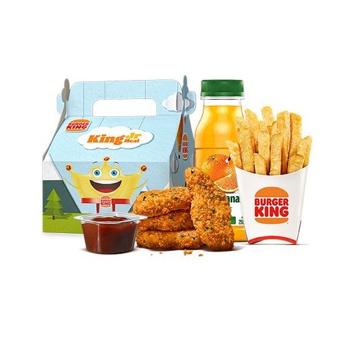 Veggie Nuggets Menu King Jr. Meal