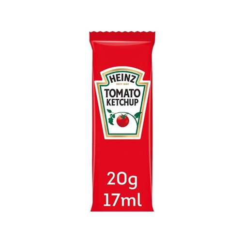Heinz ketchup sachet