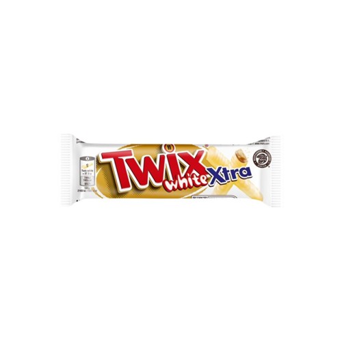 Twix single white extra 75 gram