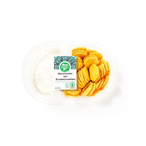 SPAR duo chili kruidenroomkaas met mexicaantjes 115g
