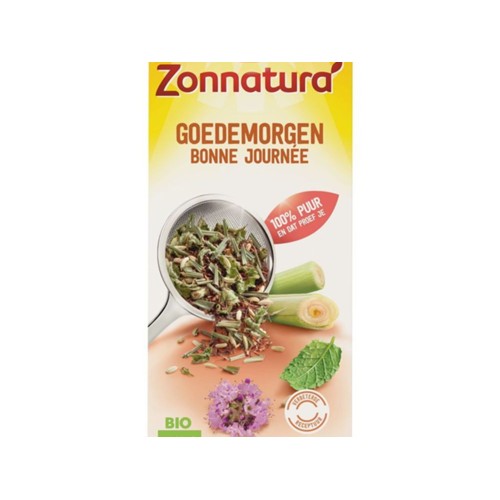 Zonnatura goedemorgen thee doos 20 stuks