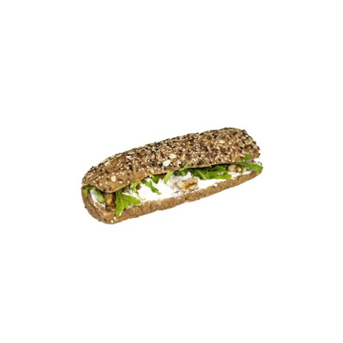 Bloemcool vegan broodje roomkaas