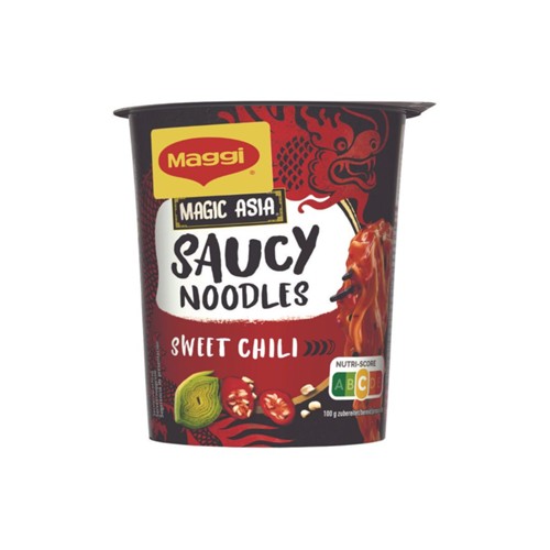 Maggi Saucy noodles sweet chili 75 gram