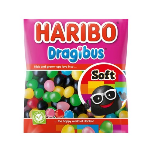 Haribo Dragibus Soft Zak 200 Gram
