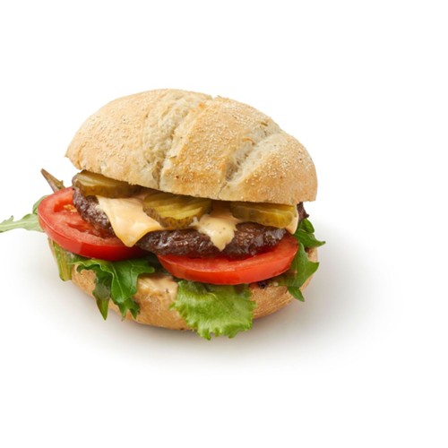 SPAR cheeseburger