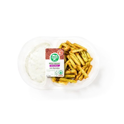 SPAR duo verpakking Heks'nkaas met dipstokjes 140g