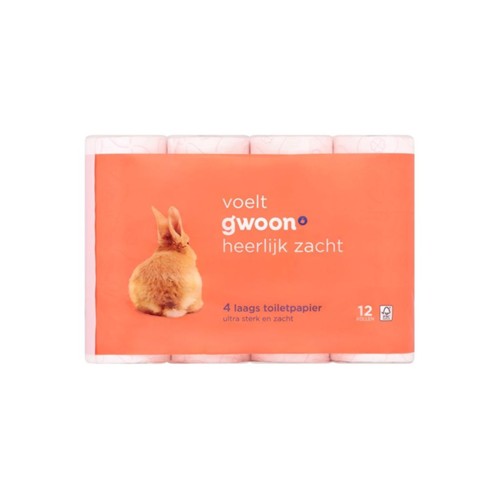 g'woon toiletpapier   6 stuks