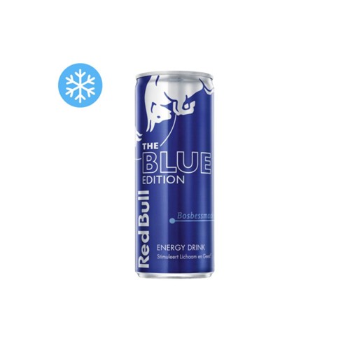 Red Bull energy drink blue edition blik 250 ml