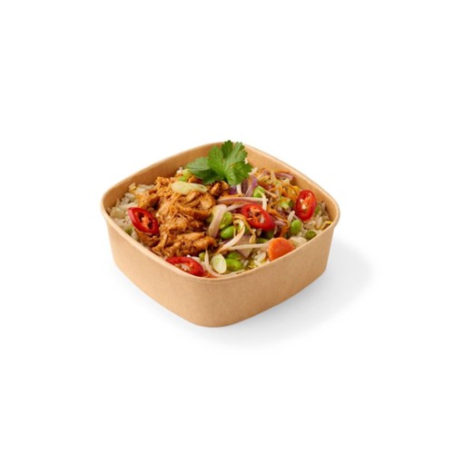 Indische spicy pulled chicken