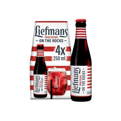 Liefmans Fruitesse Bier fles 4X250 ml