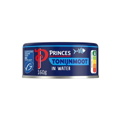Princes tonijnmoot water 160 gram