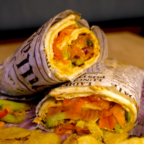 Salmon wrap