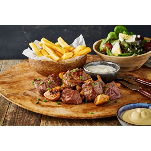 Ossenhaaspuntjes menu