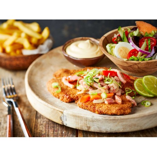 Boerenschnitzel menu