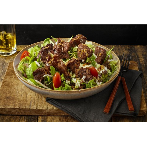 Ossenhaaspuntjes salade