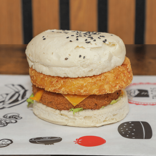 Bao vega burger