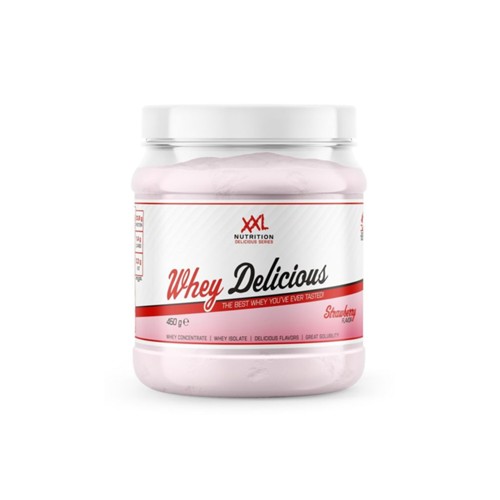 XXL Nutrition whey delicious aardbei 450g